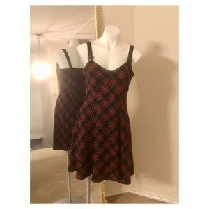 Hot topic plaid dress